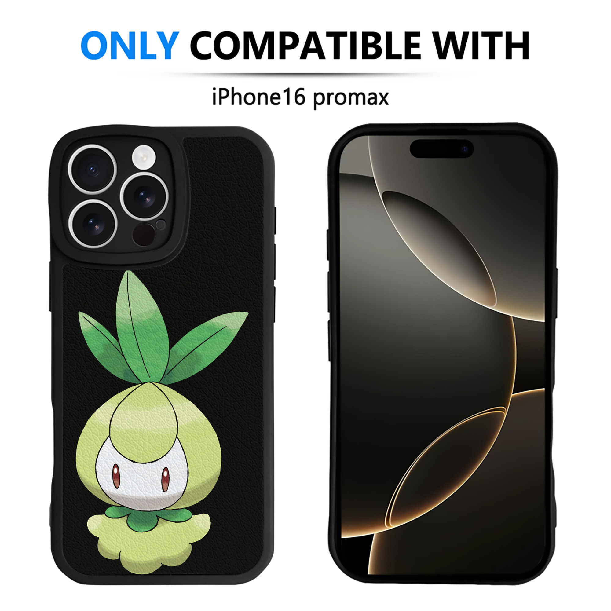 （画像用） ポケットモンスター Pokémon 【iPhone 16シリーズ対応】シリコンスマホケース（レザー調） 材質：シリコン